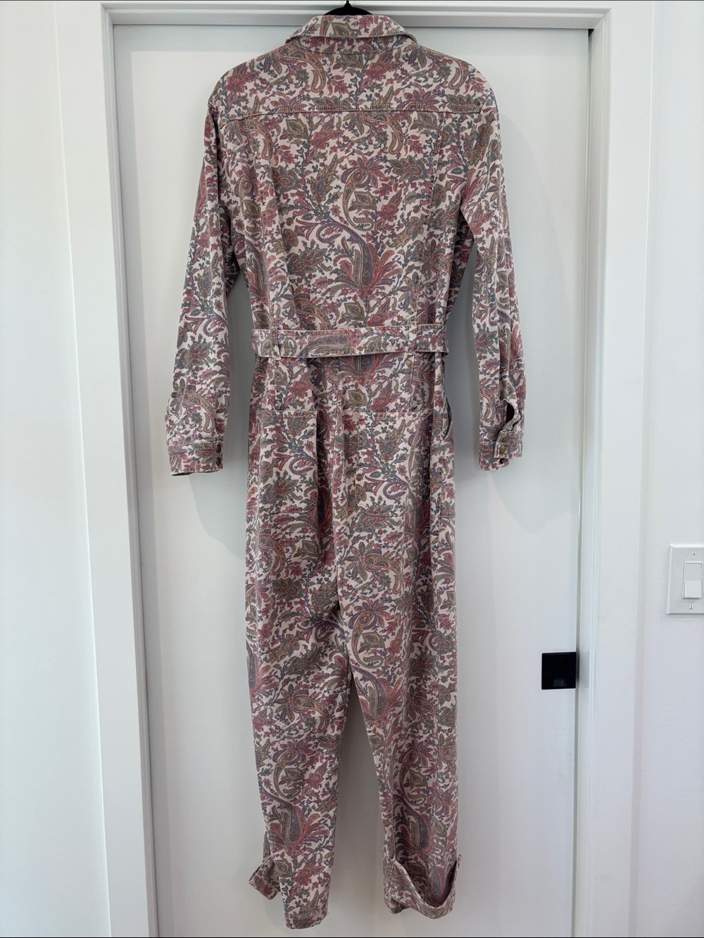Anthropologie Paisley Utility Jumpsuit - Picture 11 of 14